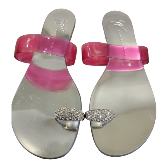 Giuseppe Zanotti Rock 10 Infradito Talent Womens 7 MSRP $595 - Picture 6 of 6